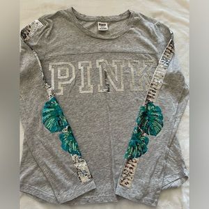 Never worn PINK long sleeve with sequins